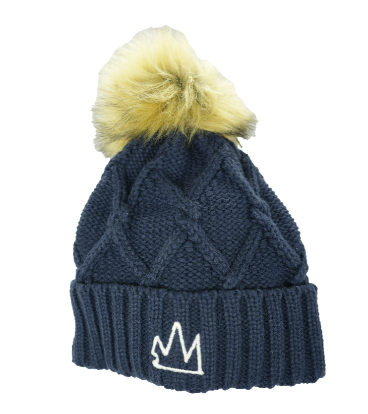 LADIES POM POM BEANIE